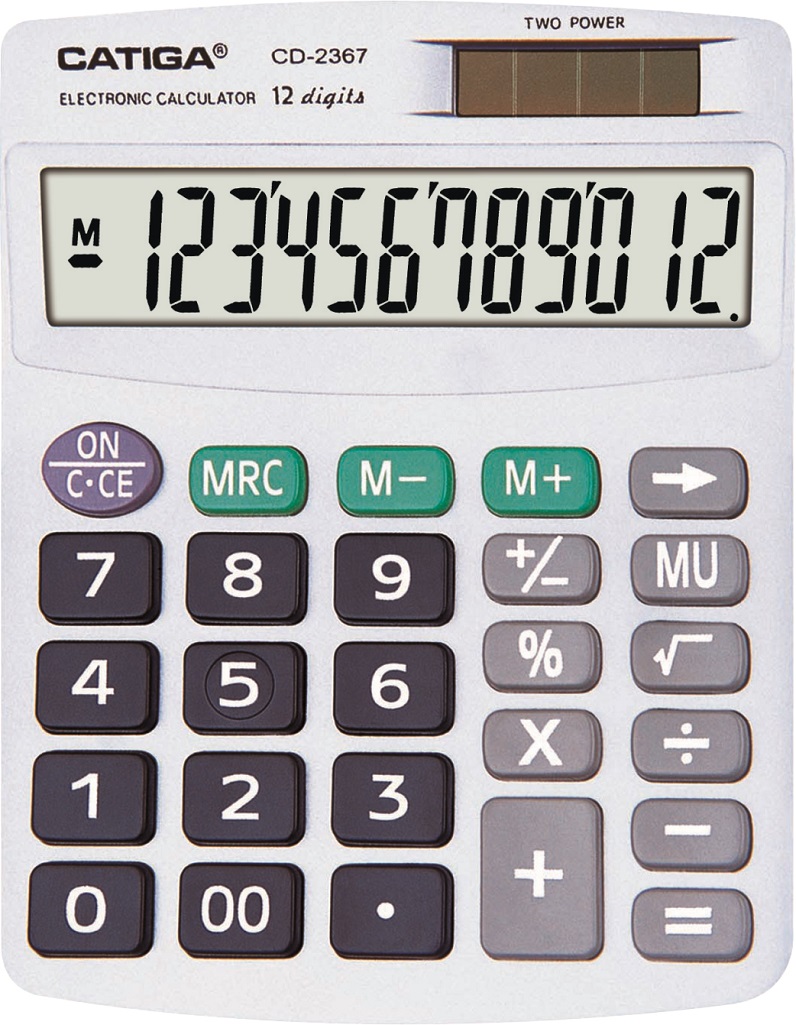 12 Digits Desktop Calculator