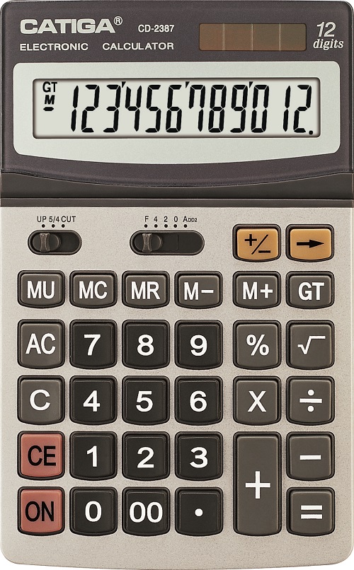 12 Digits Desktop Calculator