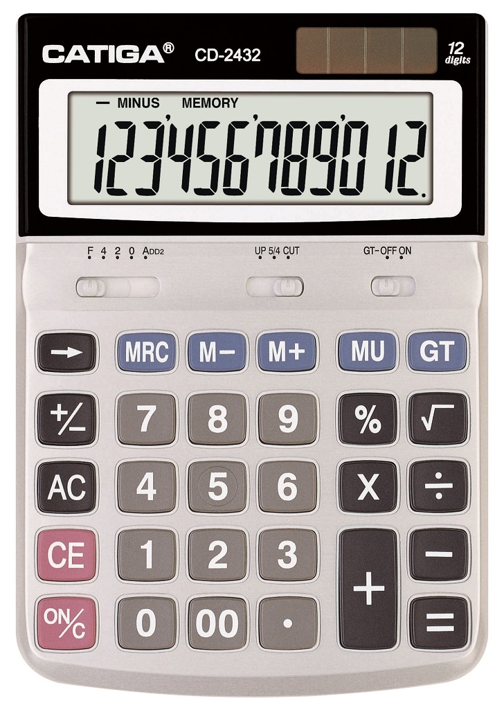 12 Digits Desktop Calculator