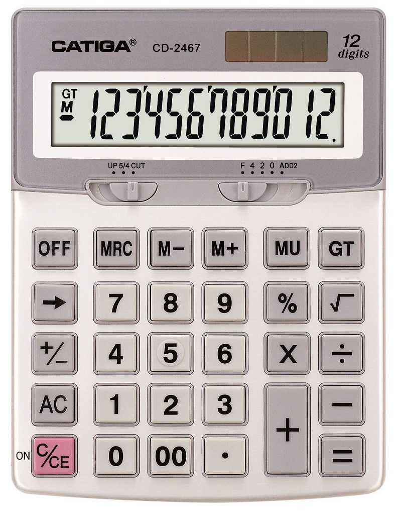 12 Digits Desktop Calculator