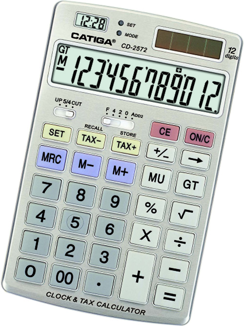 12 Digits Tax Function Calculator