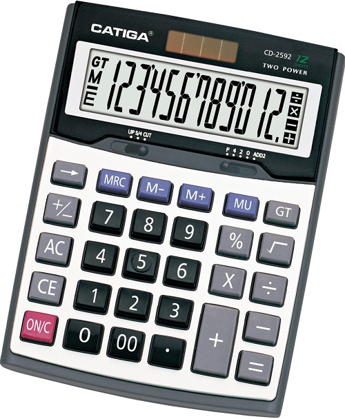  12 Digits Desktop Calculator