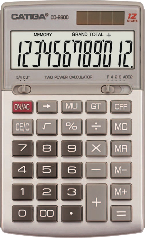 12 Digits Desktop Calculator