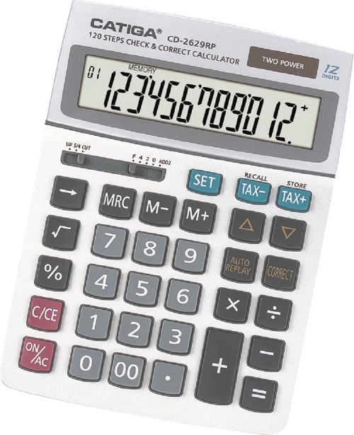 12 Digits Check & Correct Calculator