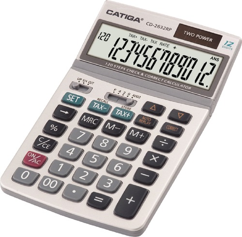 12 Digits Check & Correct Calculator