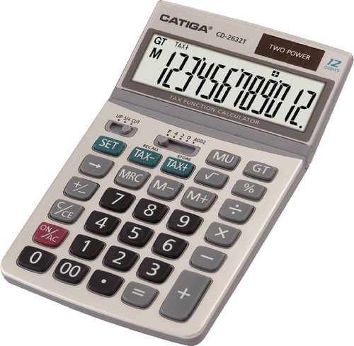 12 Digits Tax Function Calculator