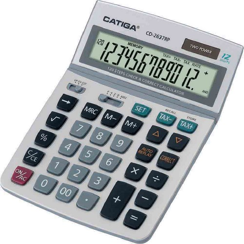 12 Digits Check & Correct Calculator