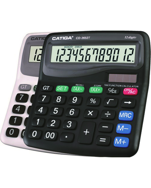 12 Digits Tax Function Calculator