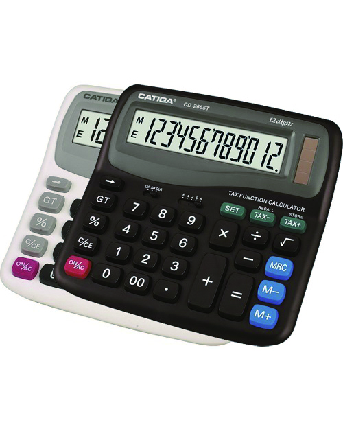 12 Digits Tax Function Calculator