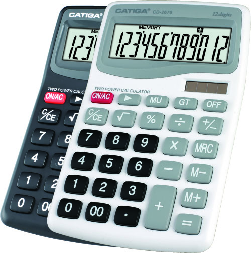 12 Digits Desktop Calculator