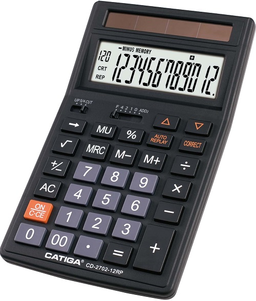  12 Digits Check & Correct Calculator