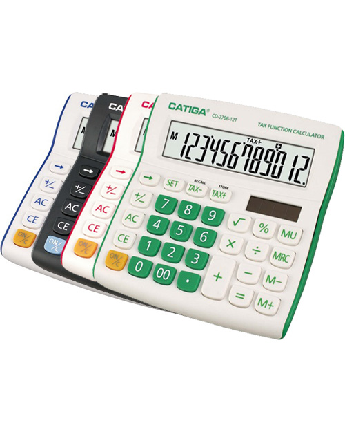 12 Digits Tax Function Calculator