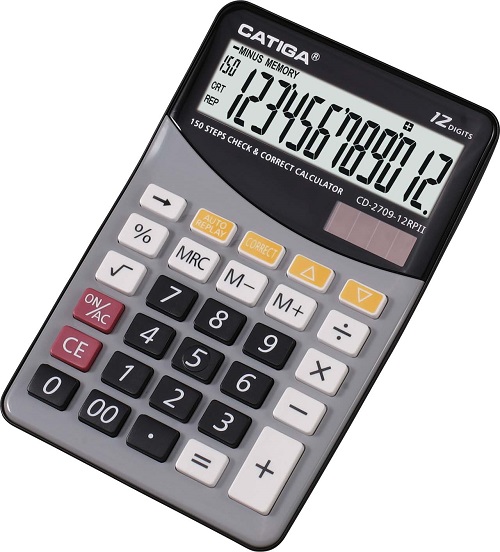 12 Digits Check & Correct Calculator