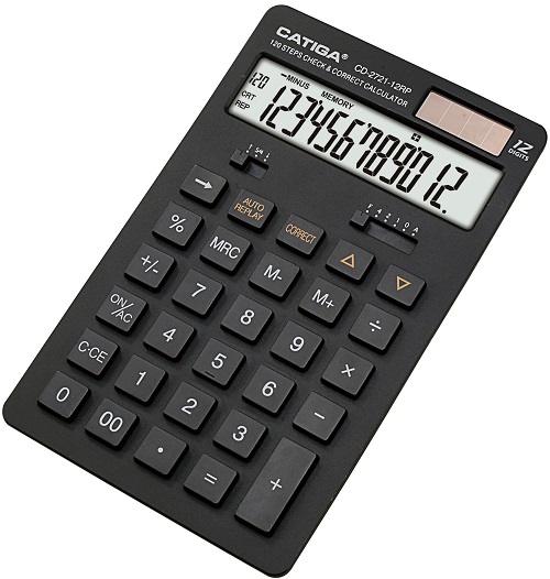 12 Digits Check & Correct Calculator