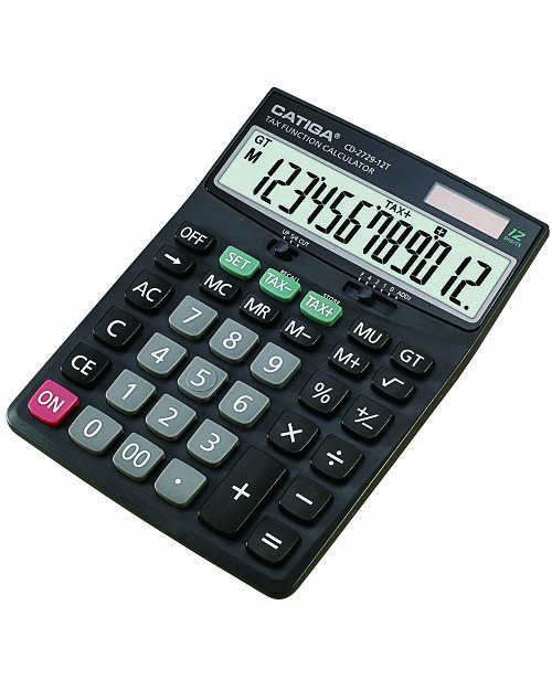 12 Digits Tax Function Calculator