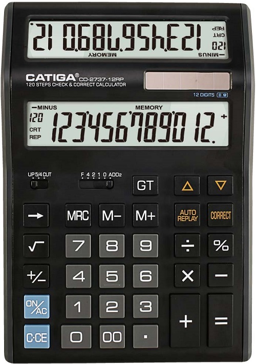 12 Digits Check & Correct Calculator