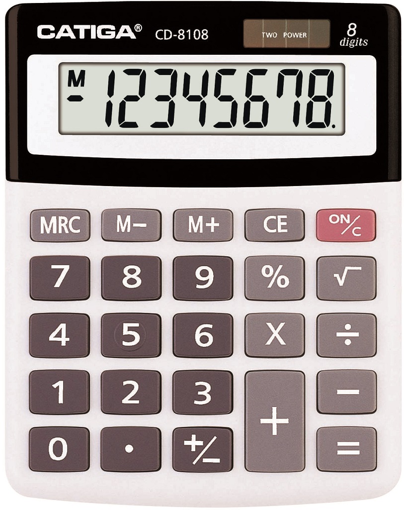 8 Digits Desktop Calculator