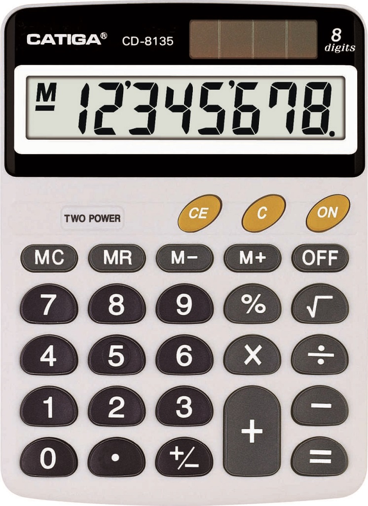 8 Digits Desktop Calculator