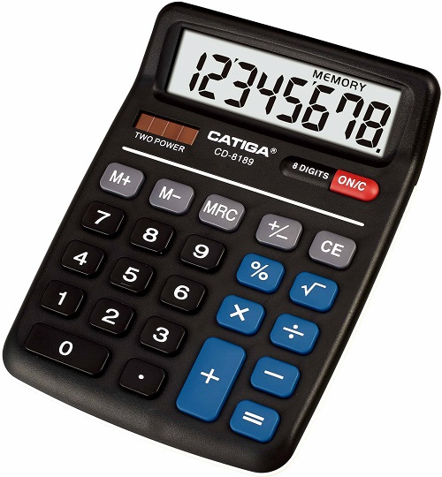 8 Digits Desktop Calculator