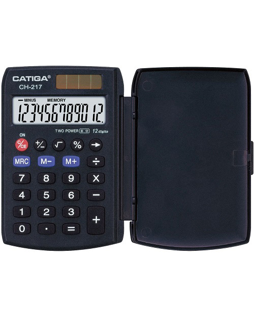 12 Digits Handheld Calculator