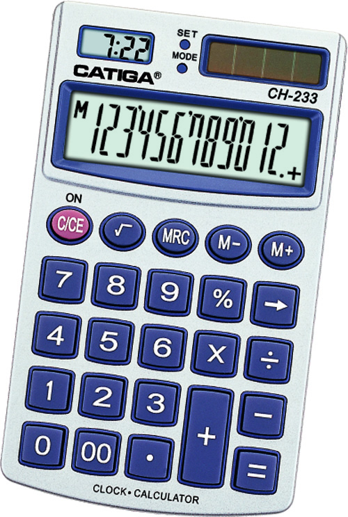 12 Digits handheld Calculator