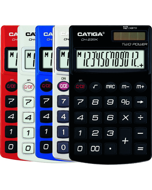 12 Digits handheld Calculator