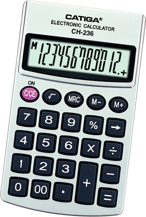 12 Digits handheld Calculator