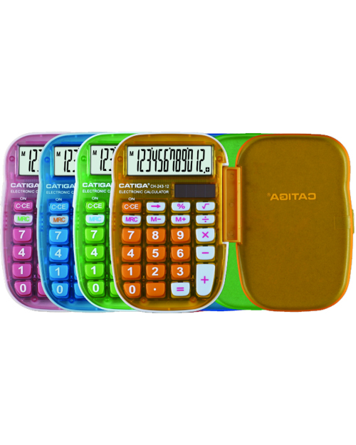 12 Digits Handheld Calculator