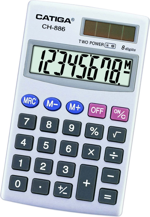 8 Digits handheld Calculator