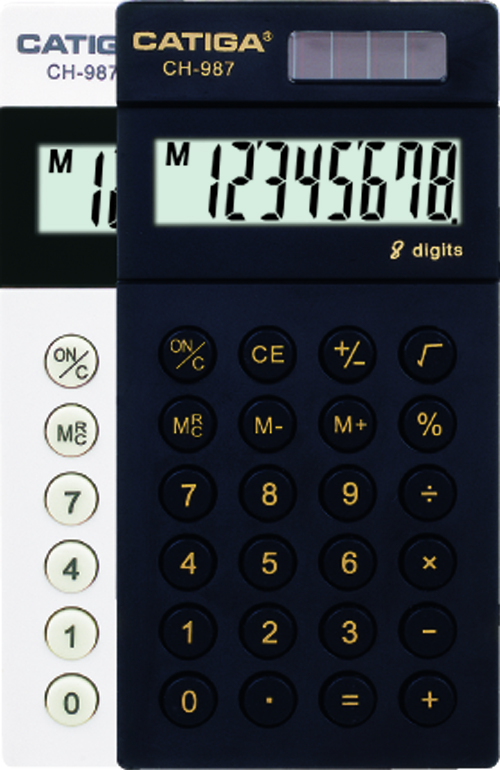 8 Digits Handheld Calculator