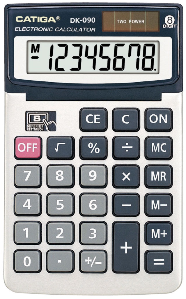 8 Digits Desktop Calculator