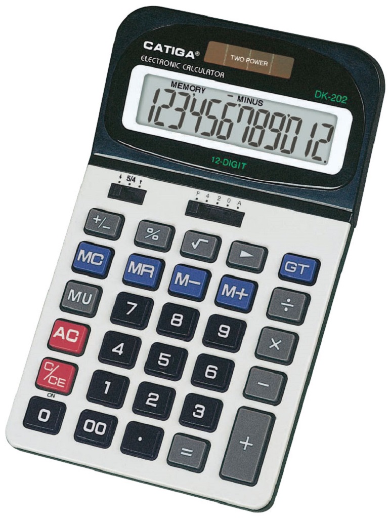 12 Digits Desktop Calculator