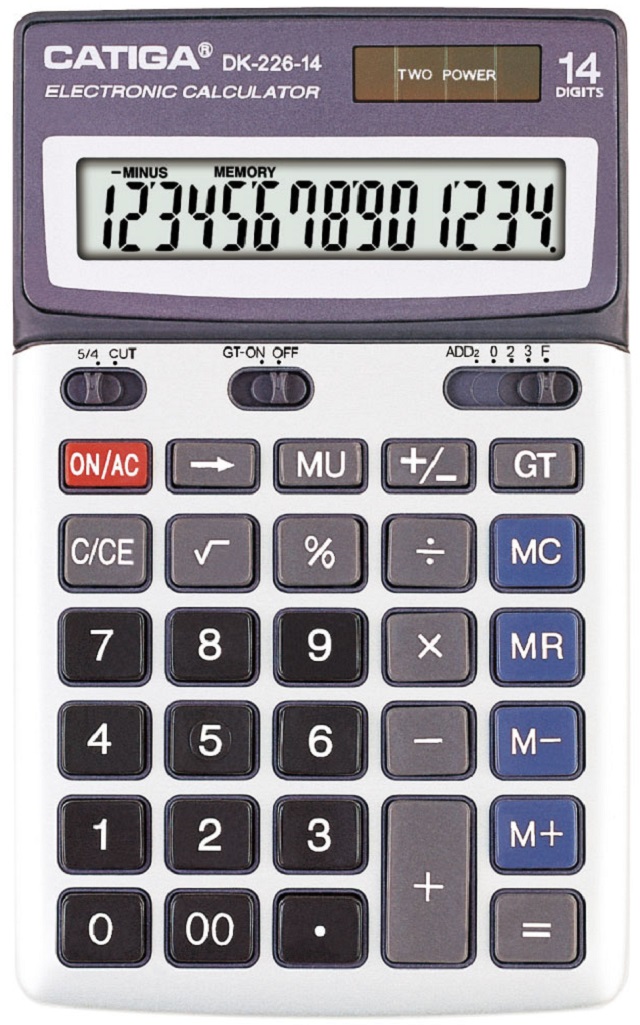 14 Digits Desktop Calculator