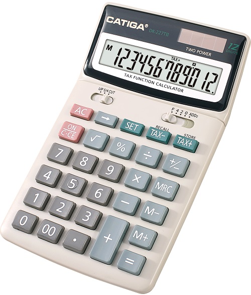 12 Digits Tax Function Calculator