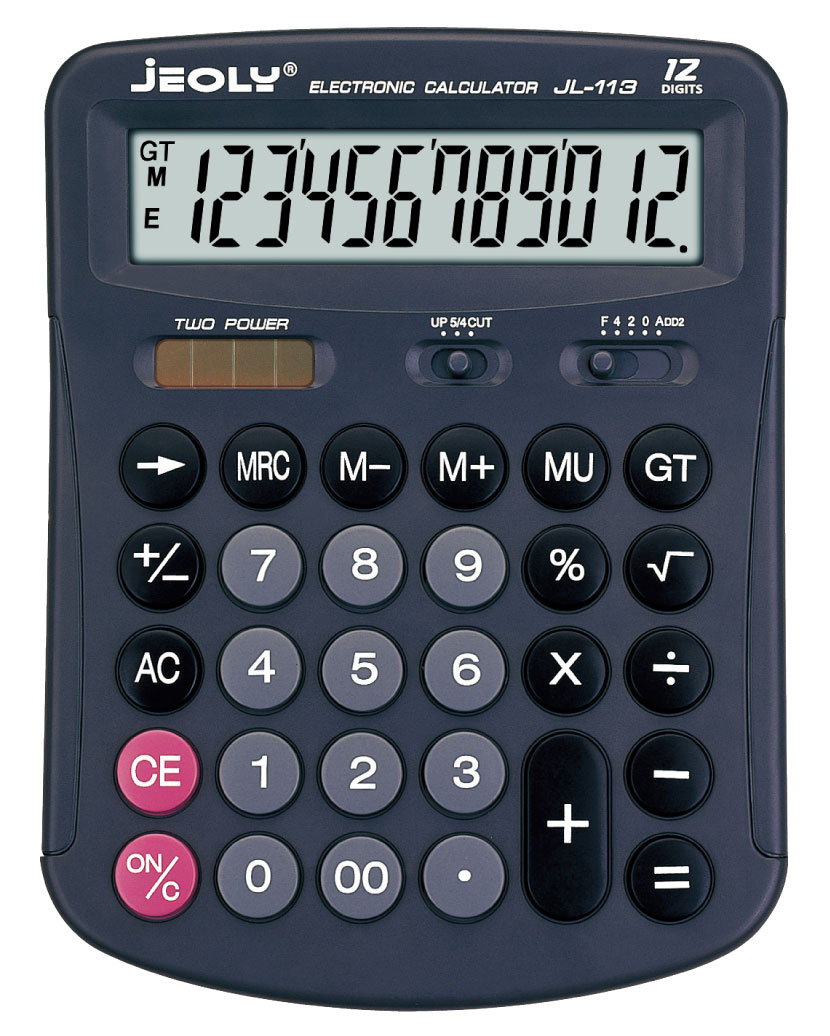 12 Digits Desktop Calculator