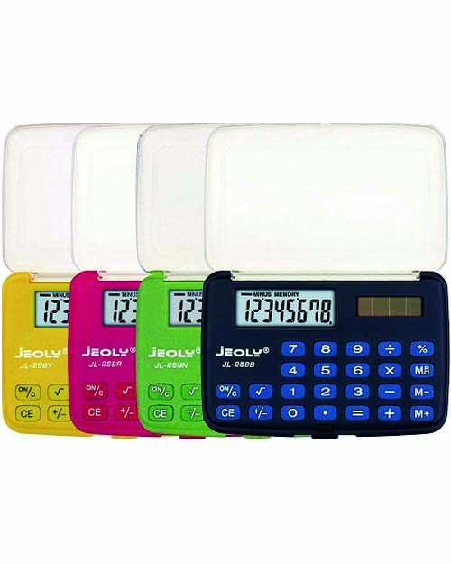 8 Digits Handheld Calculator